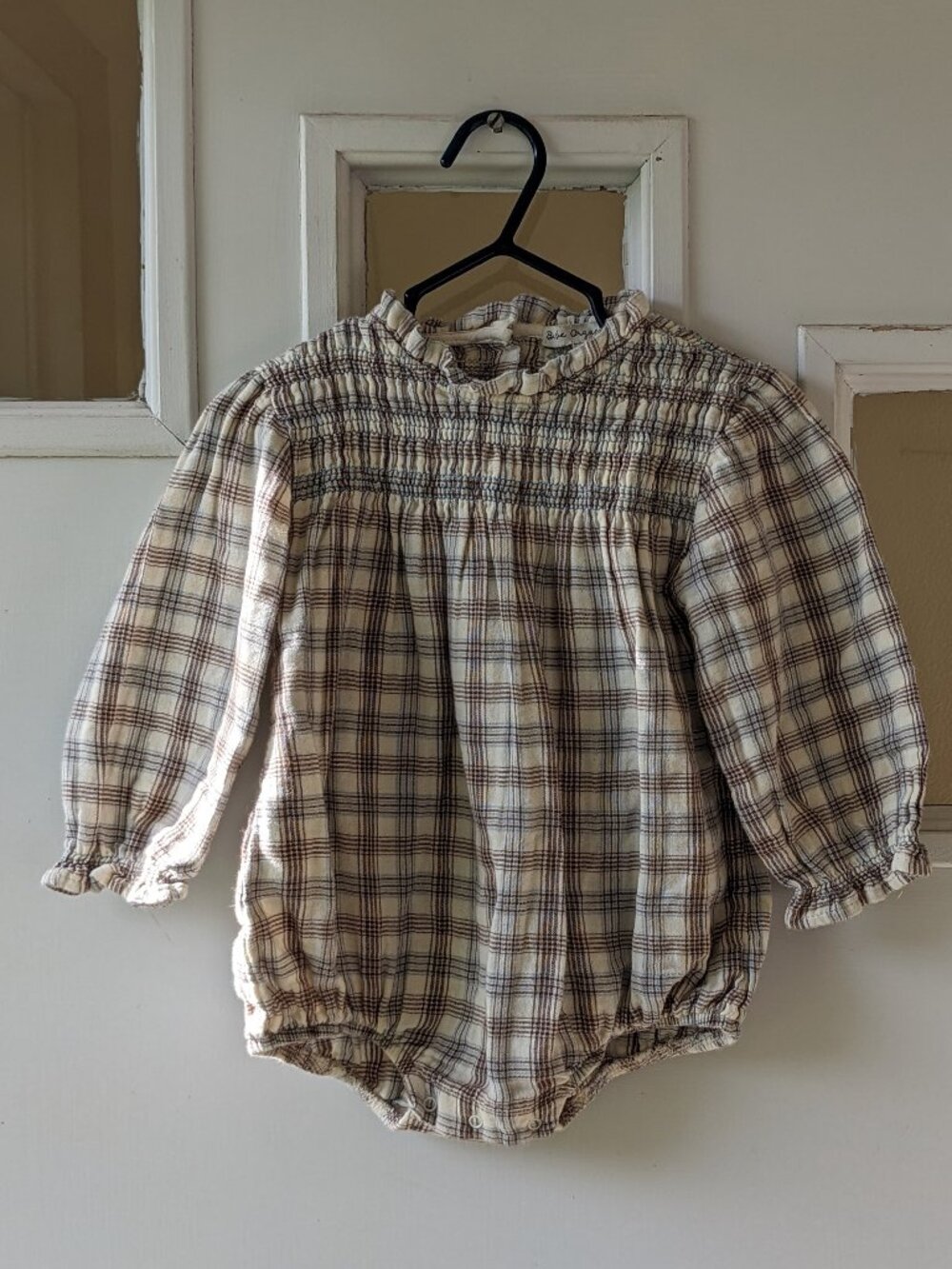 Bebe Organic  Nature Check Valery Romper